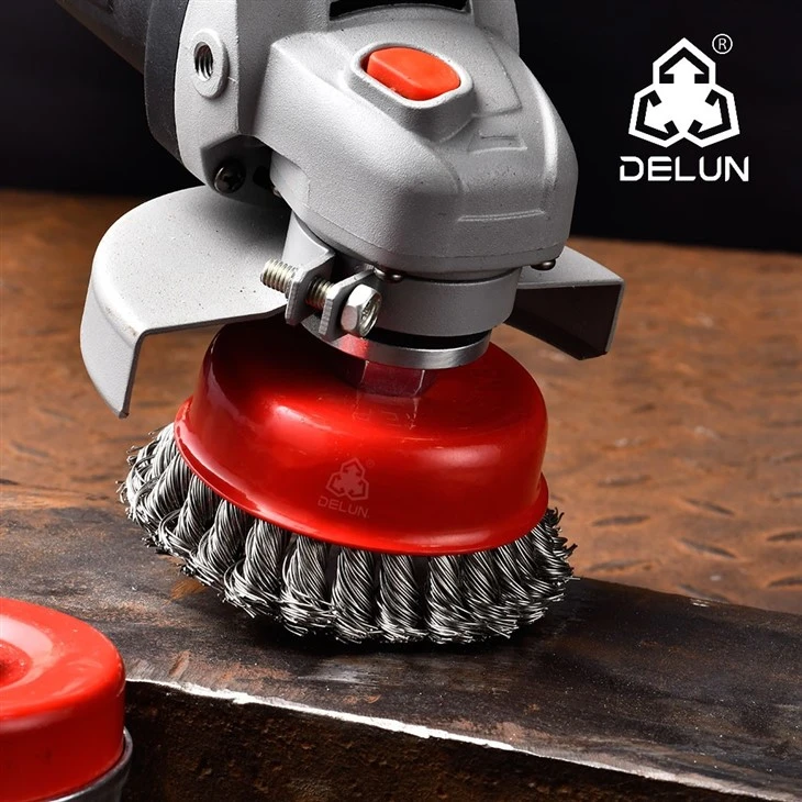 2.5 Inch Twisted Cup Brush For Grinding